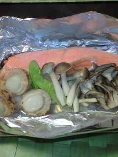 男の鮭ホイル焼き-レシピのメイン写真