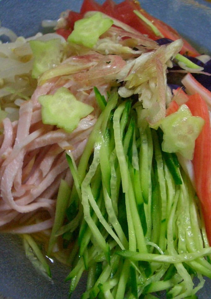 冷やし中華風そうめん-レシピのメイン写真