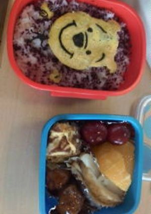 プーさん弁当-レシピのメイン写真