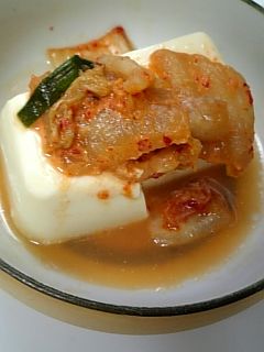 まろやかキムチ冷奴☆-レシピのメイン写真