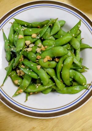 枝豆のにんにく炒め-レシピのメイン写真
