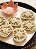 れんこんのキラキラ万華鏡蒸し