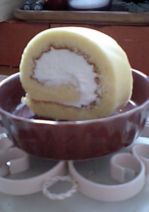簡単！　ふんわりロールｹｰｷ-レシピのメイン写真
