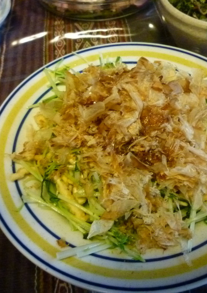 揚げと水菜の炒め物-レシピのメイン写真