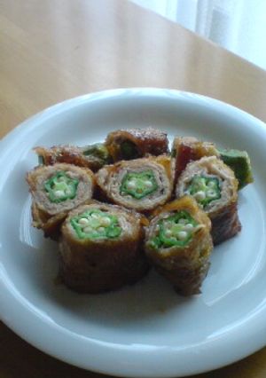 ✿お弁当に簡単✿豚肉のオクラ巻き✿-レシピのメイン写真