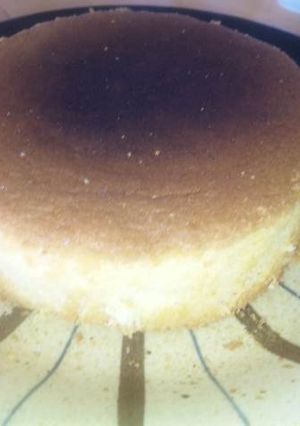 卵２こでおいしいふわふわスポンジケーキ-レシピのメイン写真