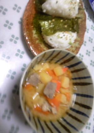 チムシンジ汁と雑穀おにぎり-レシピのメイン写真