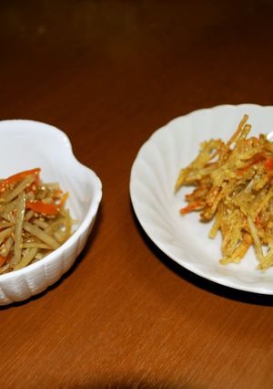 きんぴらごぼう-レシピのメイン写真