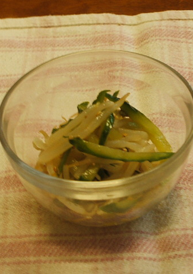 もやしとキュウリの中華風酢の物-レシピのメイン写真