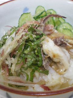 さっぱり冷汁風ごはん-レシピのメイン写真