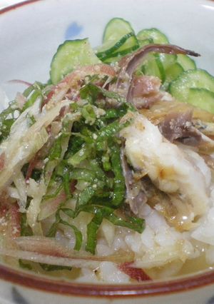 さっぱり冷汁風ごはん-レシピのメイン写真