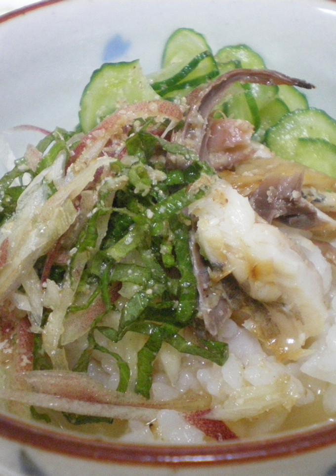 さっぱり冷汁風ごはん-レシピのメイン写真