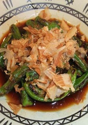 夏向けサッパリ！ししとうの焼きびたし♪-レシピのメイン写真
