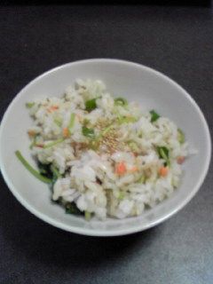 簡単すぎる…鮭と三つ葉の混ぜごはん。-レシピのメイン写真