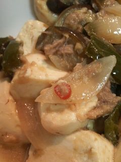しっかりおかず★ 豆腐とナスのみそ炒め-レシピのメイン写真