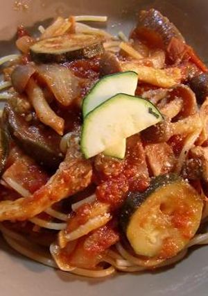 きのこと夏野菜のパスタ☆-レシピのメイン写真