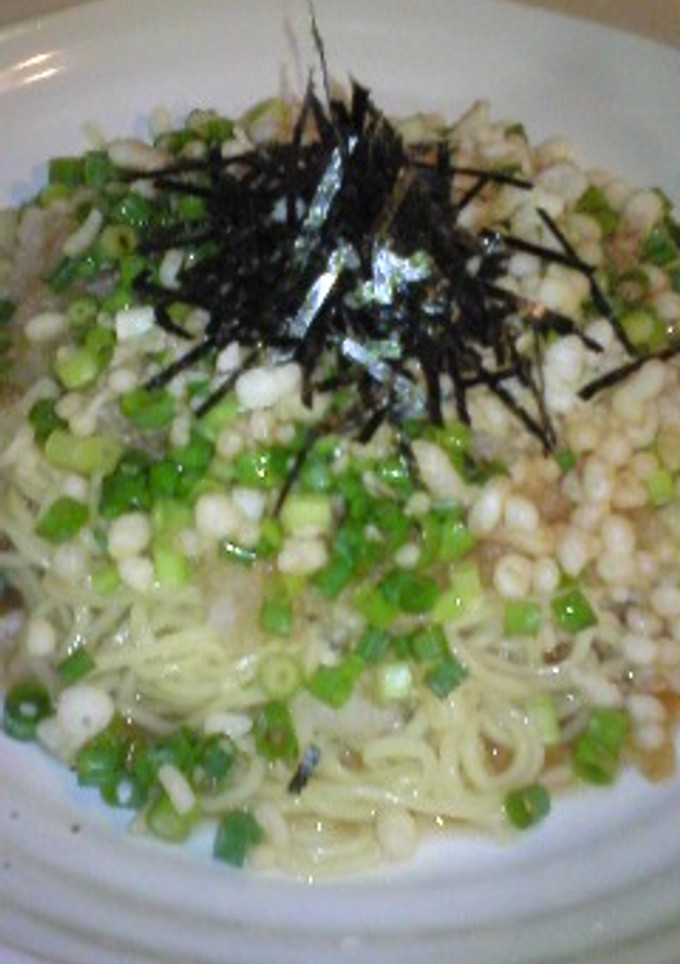揚げ玉と大根おろしの冷やし中華-レシピのメイン写真
