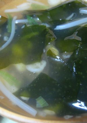もやしとワカメの中華あんかけスープ-レシピのメイン写真