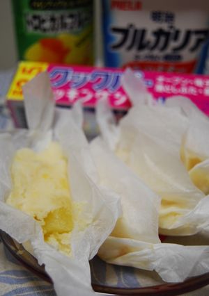カクテルフルーツとヨーグルトのおやつ-レシピのメイン写真