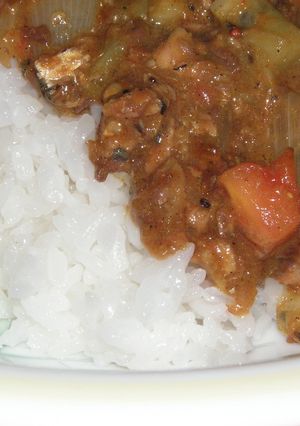 簡単★魚缶詰のトマトキウイカレー-レシピのメイン写真