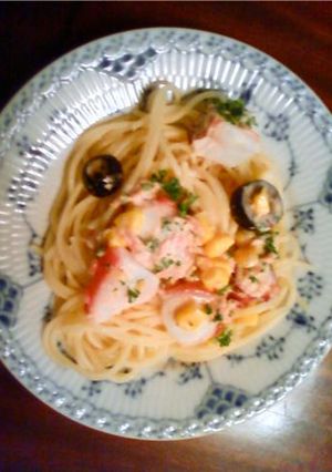 たこ入りサラダパスタ-レシピのメイン写真