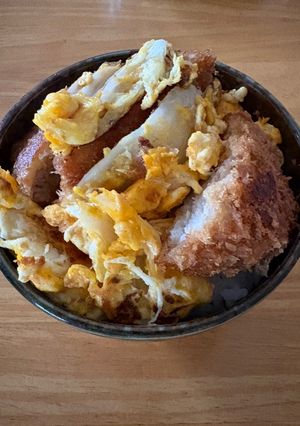 一人暮らし簡単カツ丼-レシピのメイン写真