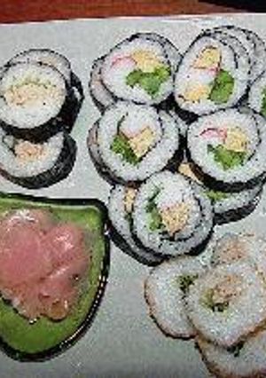 春の巻き寿司-レシピのメイン写真