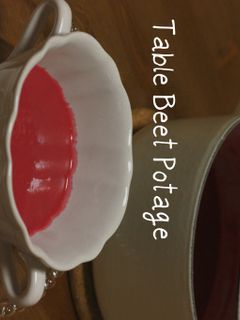 ビーツのポタージュ-レシピのメイン写真