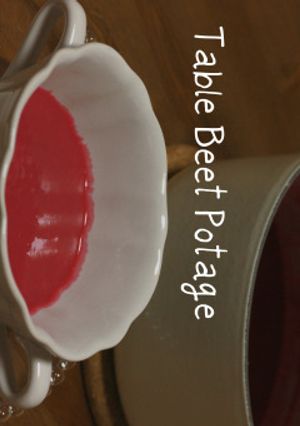 ビーツのポタージュ-レシピのメイン写真