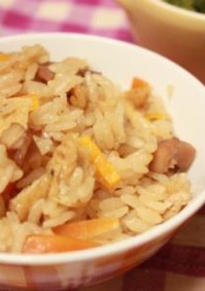 いか大根の煮汁で★炊き込みご飯♡-レシピのメイン写真