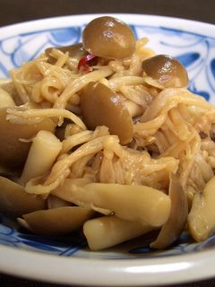 * えのきとしめじの炒り煮 * 冷凍可-レシピのメイン写真