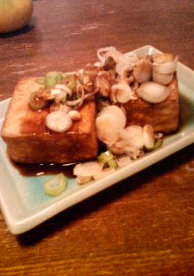 おいしい厚揚げ限定　焼き厚揚げ-レシピのメイン写真