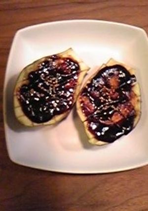 レンジでチン！茄子の田楽～♪-レシピのメイン写真