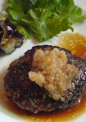 なすのとろとろハンバーグ-レシピのメイン写真