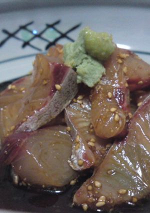 カンパチの博多胡麻醤油仕立て-レシピのメイン写真