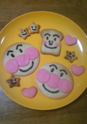 ★アンパンマンクッキー★-レシピのメイン写真