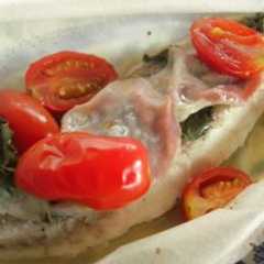A picture of ヘルシー★白身魚のイタリアン包み焼き.