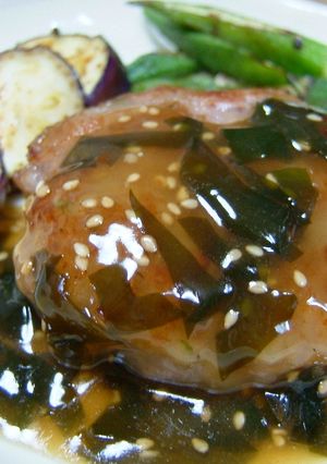 もちもち食べ応えあり！中華風ハンバーグ-レシピのメイン写真