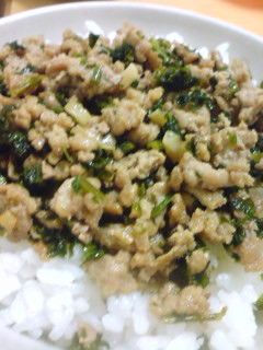 パセリそぼろ丼-レシピのメイン写真