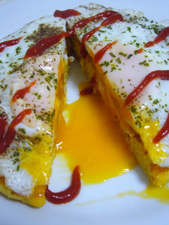 野菜ジュースでホットケーキ。-レシピのメイン写真