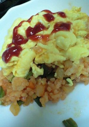 卵１個でオムライス-レシピのメイン写真