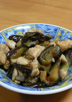 茄子と豚肉の醤油炒め-レシピのメイン写真