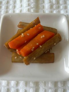 ✾ごぼうと人参の甘辛煮✾-レシピのメイン写真
