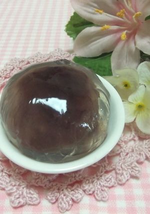 片栗粉で葛まんじゅう風-レシピのメイン写真