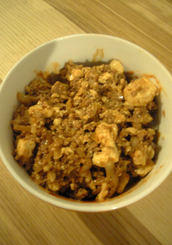 超簡単！本格和風麻婆豆腐丼-レシピのメイン写真