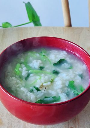 胃に優しい七草粥☆ご飯で簡単☆寒い日朝食-レシピのメイン写真