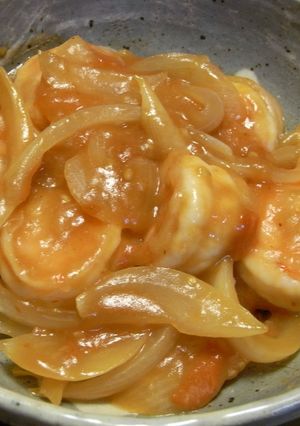 トマトが入った簡単エビのチリソース-レシピのメイン写真