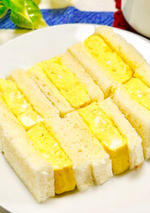 ふわっふわ☆お店みたいな玉子サンド-レシピのメイン写真