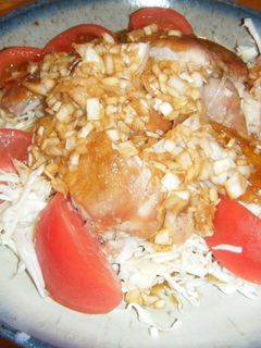 鶏のカリッと焼きねぎソースかけ-レシピのメイン写真
