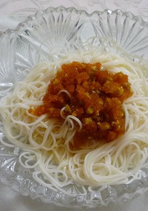 お素麺のトビッコ カッペリーニ風!-レシピのメイン写真